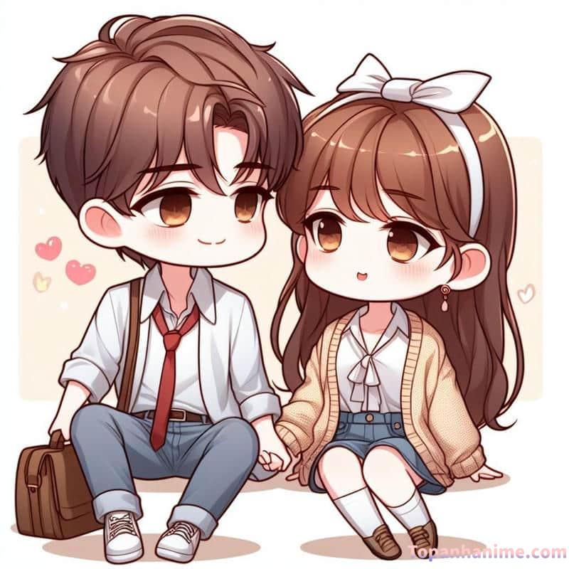 ảnh học sinh chibi 17