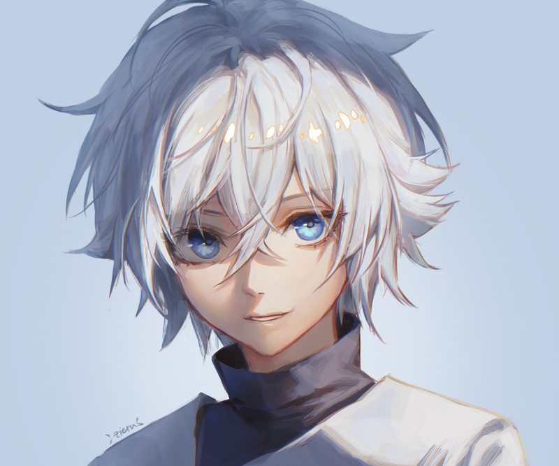 ảnh Killua siêu ngầu 13