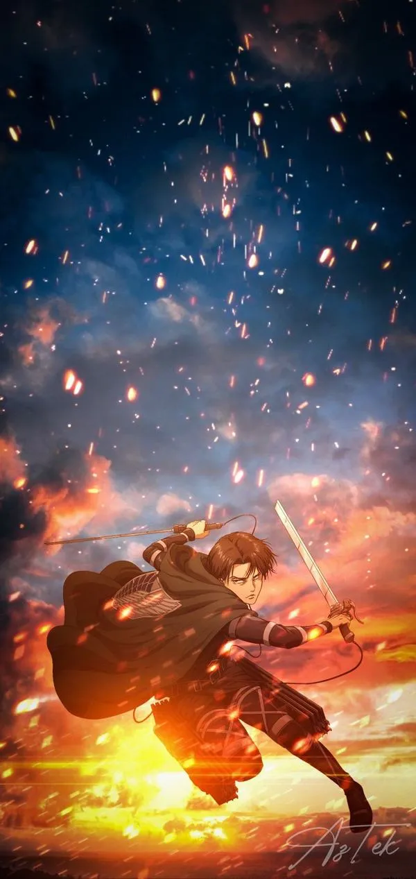 Ảnh Hình Nền Levi Ackerman ngầu 63