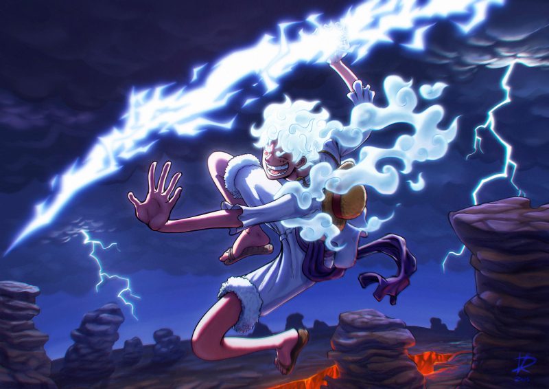 hình Luffy Gear 5 5