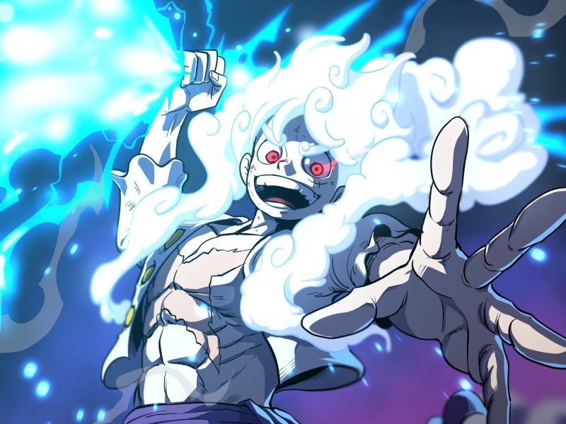 ảnh Luffy Gear 5 17