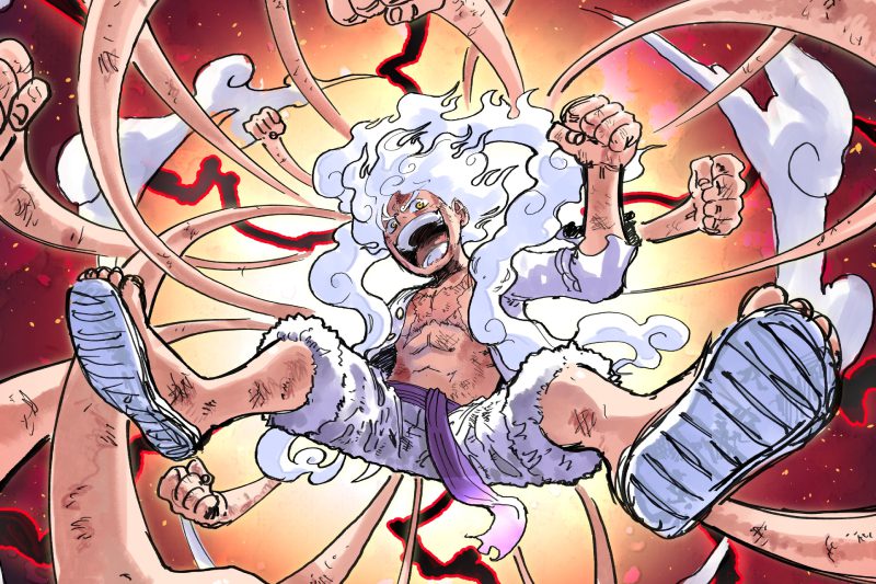 hình Luffy Gear 5 2