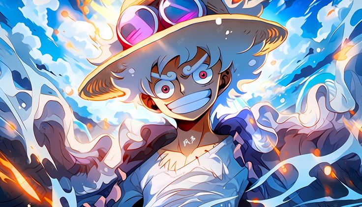 Luffy Gear 5 9