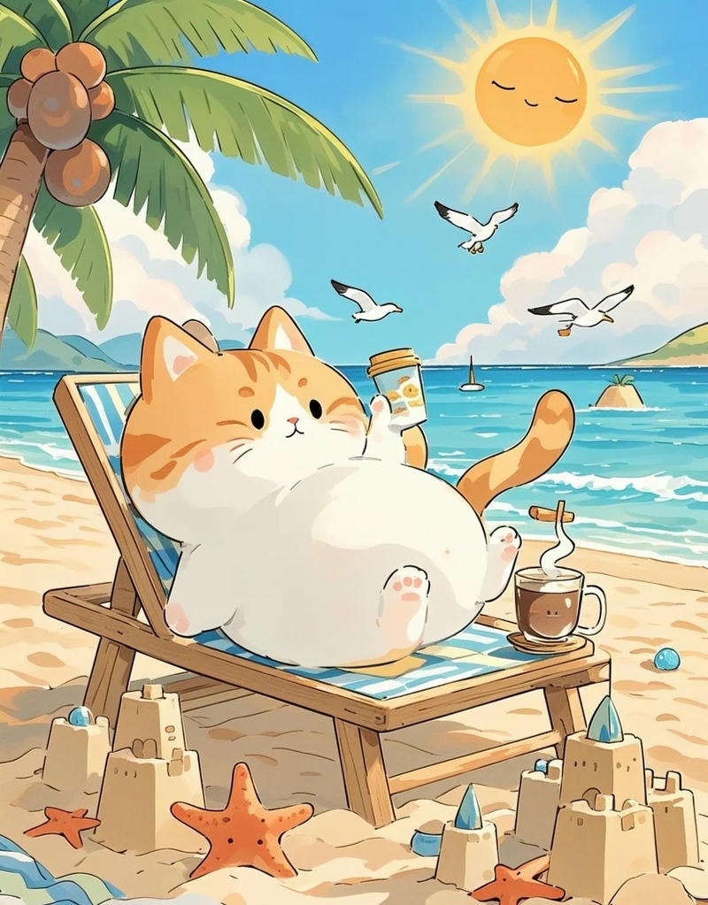 ảnh mèo anime 17