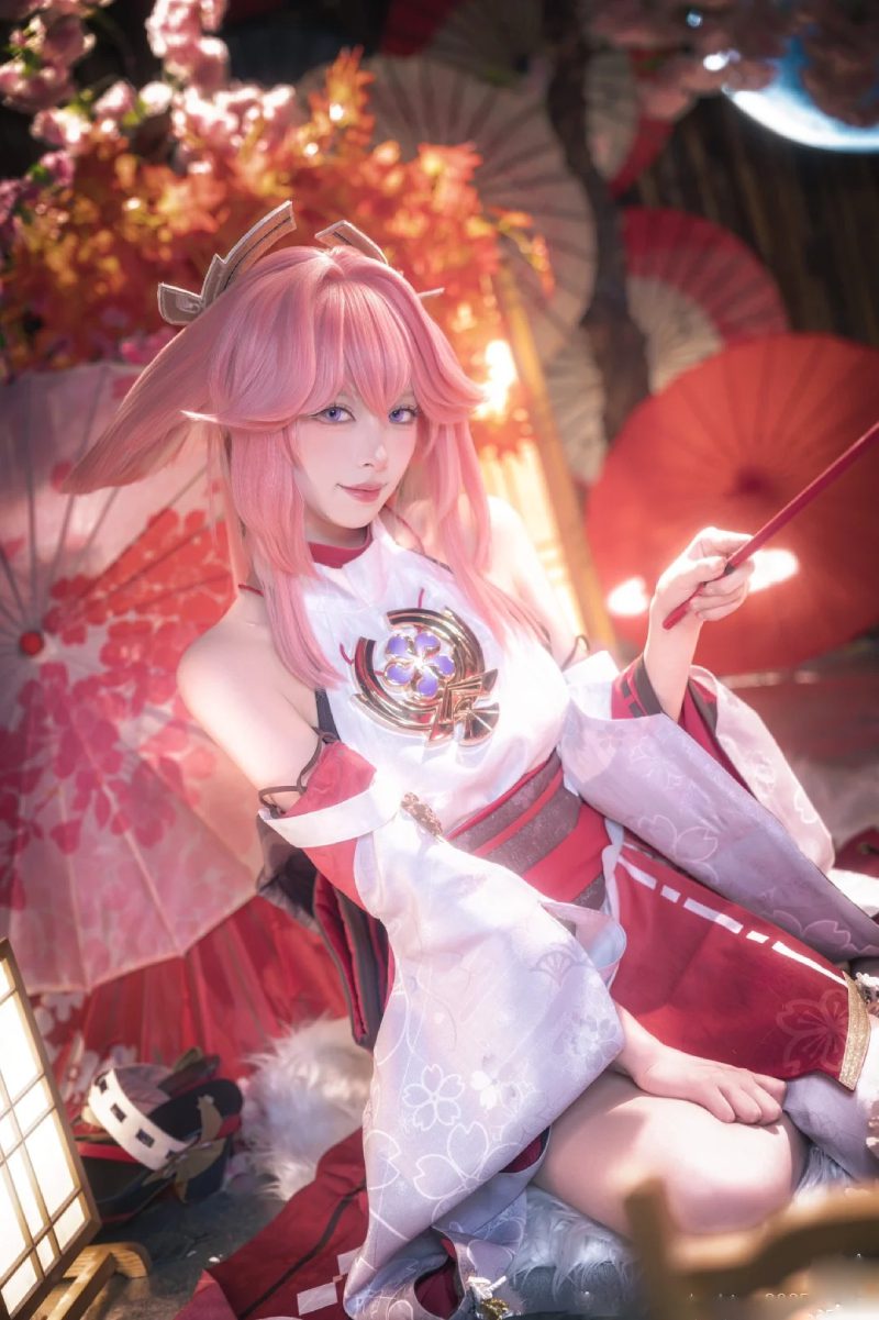 cosplay Yae Miko 11