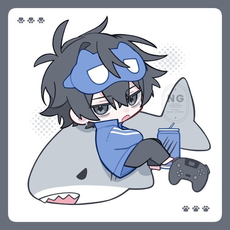 Cute Anime Chibi Boy 6