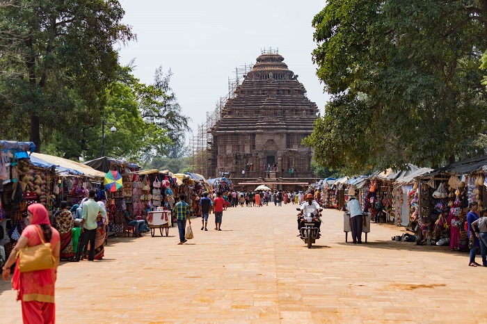 Toàn bộ khu phức hợp Đền mặt trời Konark Ấn Độ mất 16 năm để xây dựng