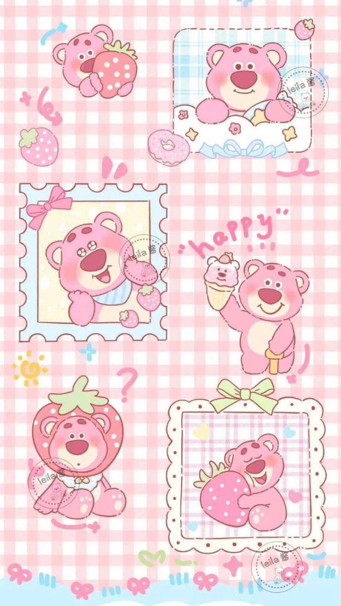 Gấu Dâu Cute 10
