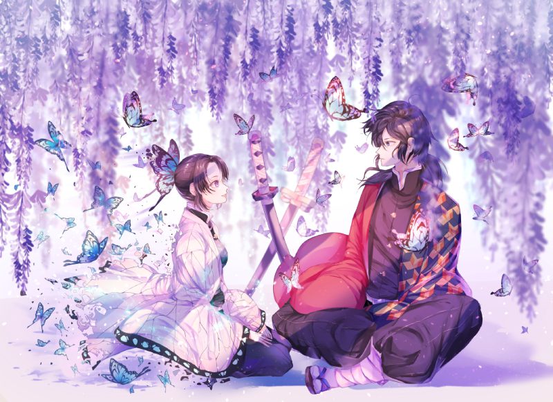 ảnh Giyuu x Tanjiro 13
