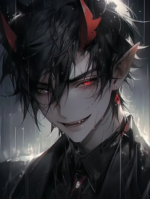 Hình Ảnh Ác Quỷ Nam Anime Ngầu 81