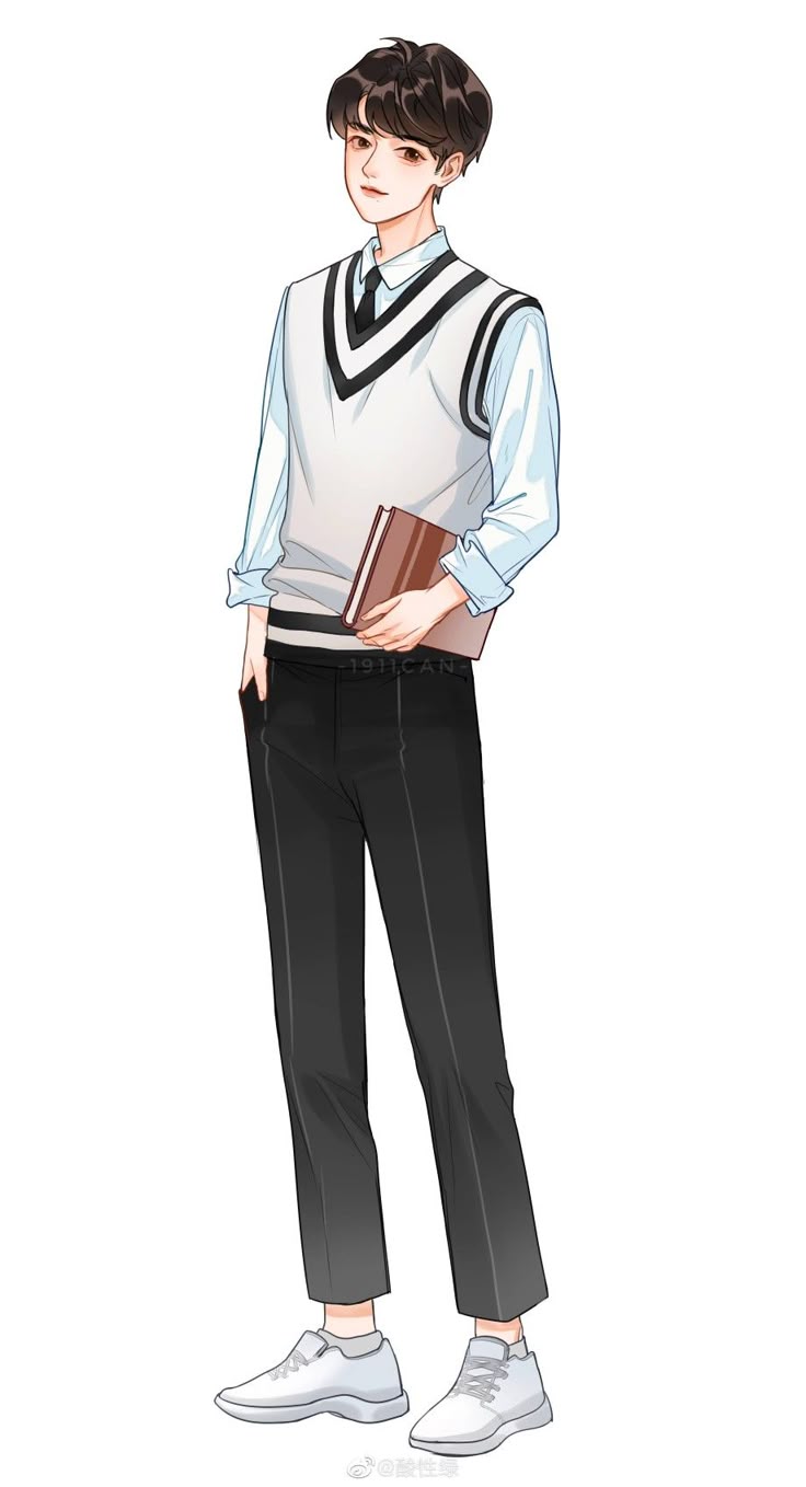 Hình Ảnh Anime Học Sinh Nam 5