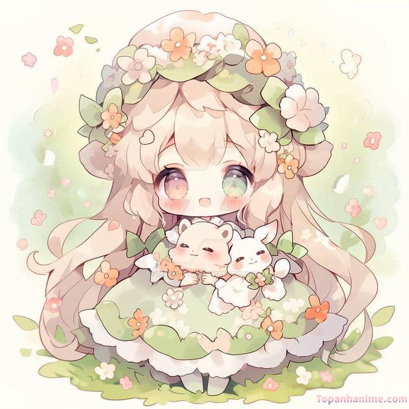 hình chibi cô gái 17