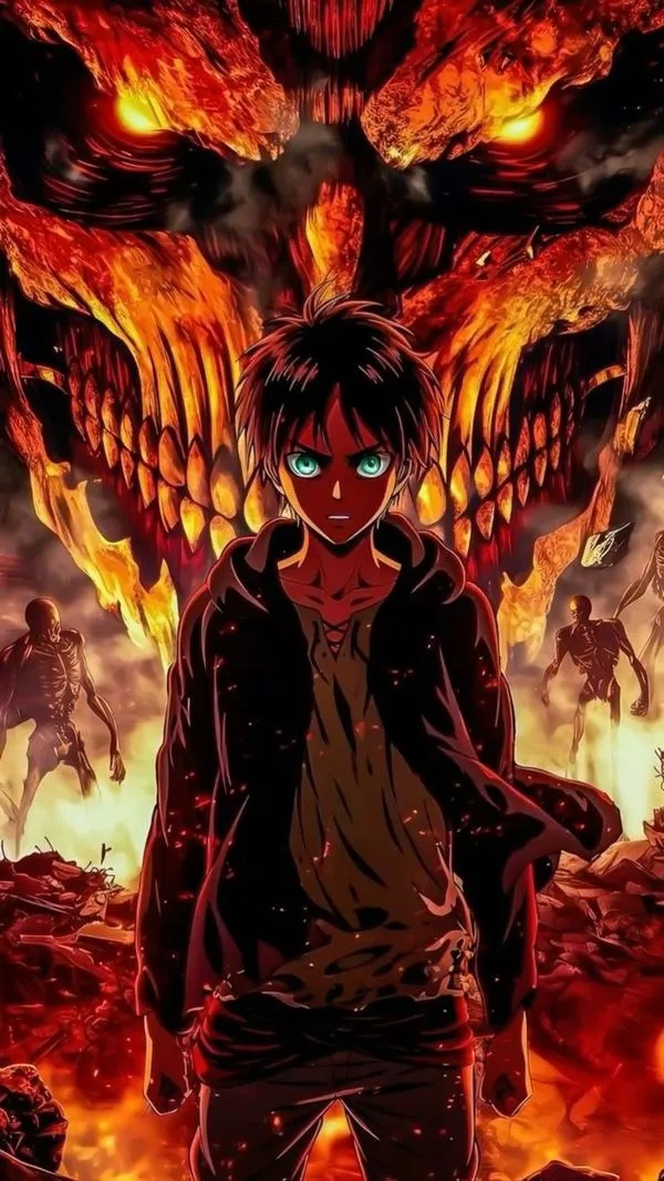 Hình Ảnh Eren Yeager ngầu 24