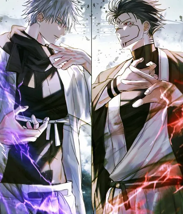 Hình Ảnh Gojo vs Sukuna ngầu 42