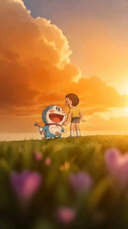 Hình Ảnh Nobita và Doremon cute 65