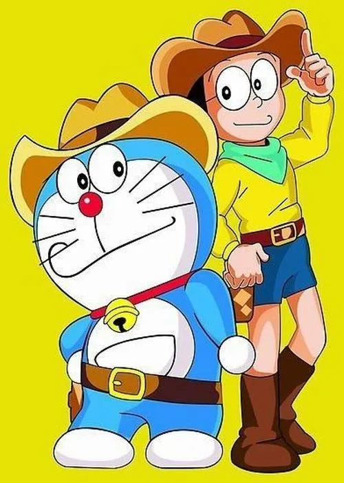 Hình Ảnh Nobita và Doremon cute 15