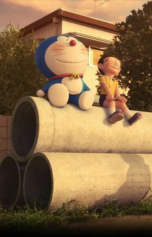 Hình Ảnh Nobita và Doremon cute 26