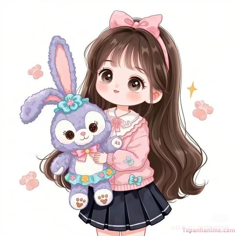 hình chibi cô gái 25