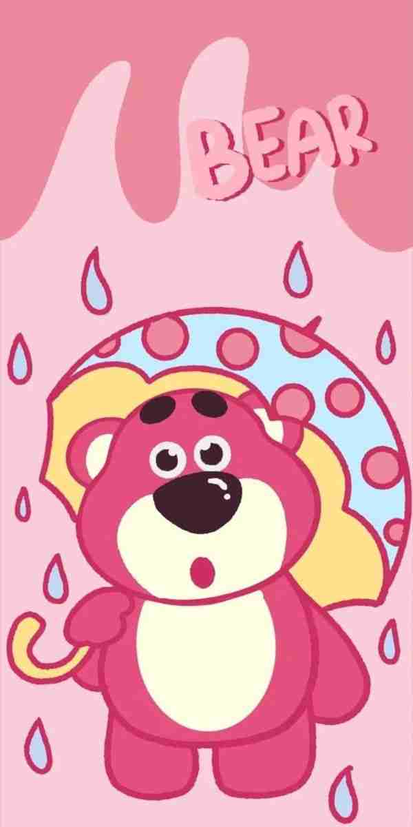 Hình nền gấu dâu cute 11