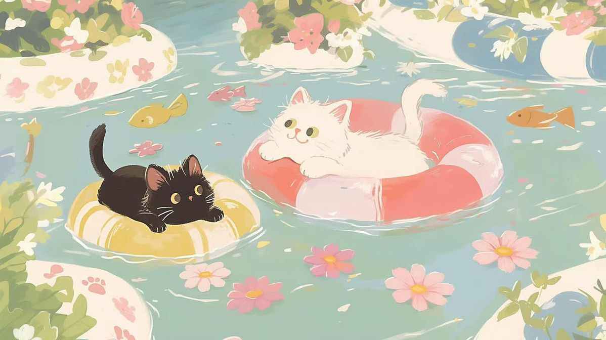 Hình Nền Mèo Cute 2