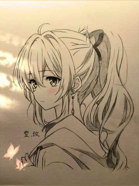 Hình Vẽ Anime Cute 4