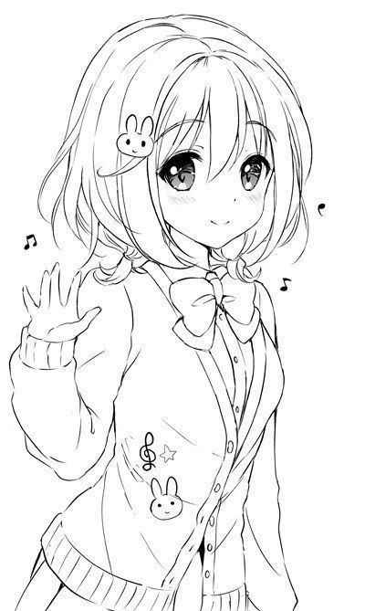 Hình Vẽ Anime Cute 14