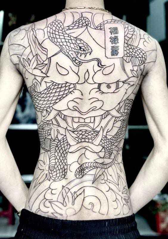 Hình Xăm Nhật Cổ 10