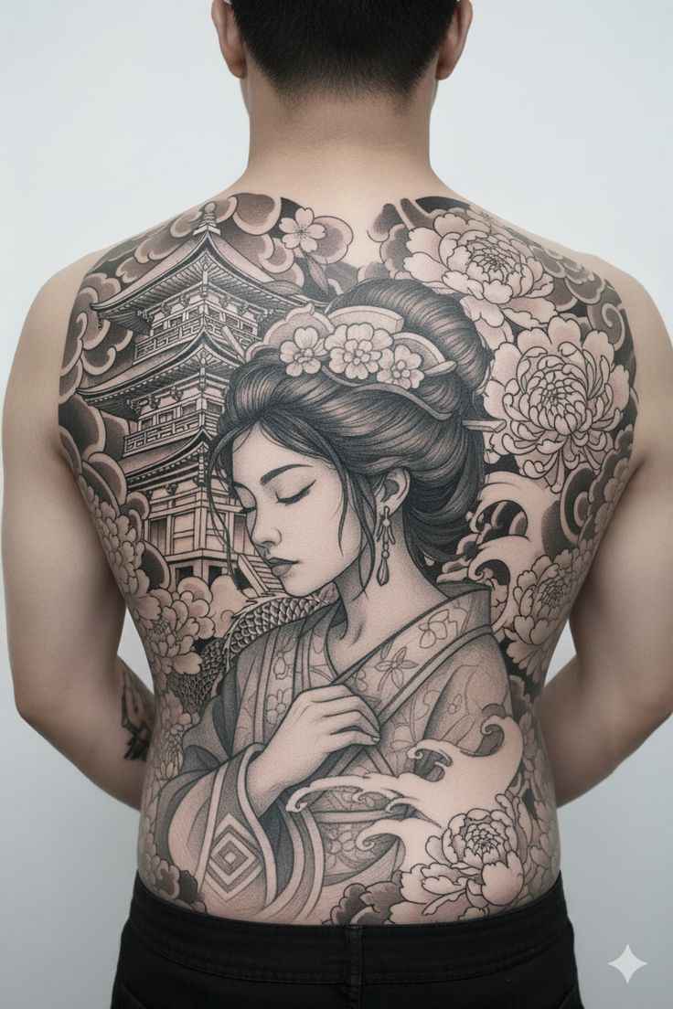 Hình Xăm Nhật Cổ 8