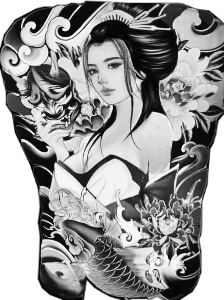 Hình Xăm Nhật Cổ 7