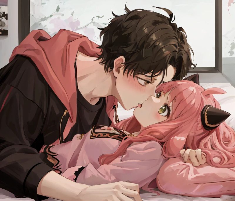 hôn nhau anime 32