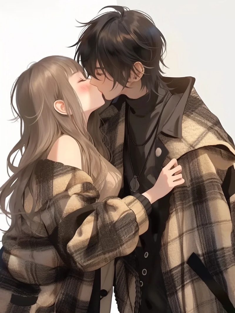 hôn nhau anime 23
