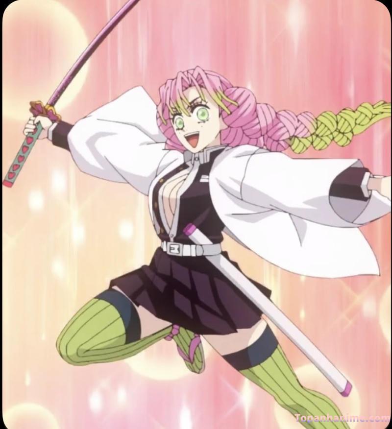 ảnh Mitsuri anime xinh đẹp 32