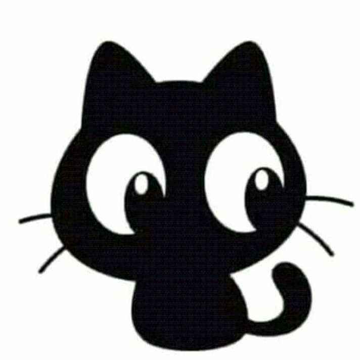 Mèo đen anime 9
