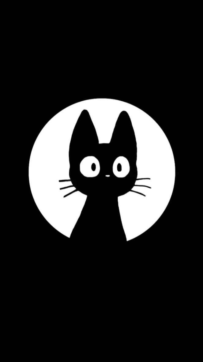 Mèo đen anime 13