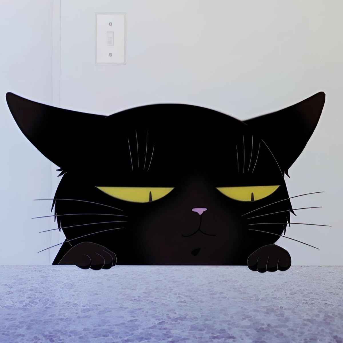 Mèo đen anime 19