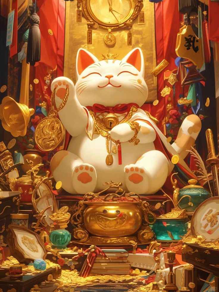 Mèo thần tài 6