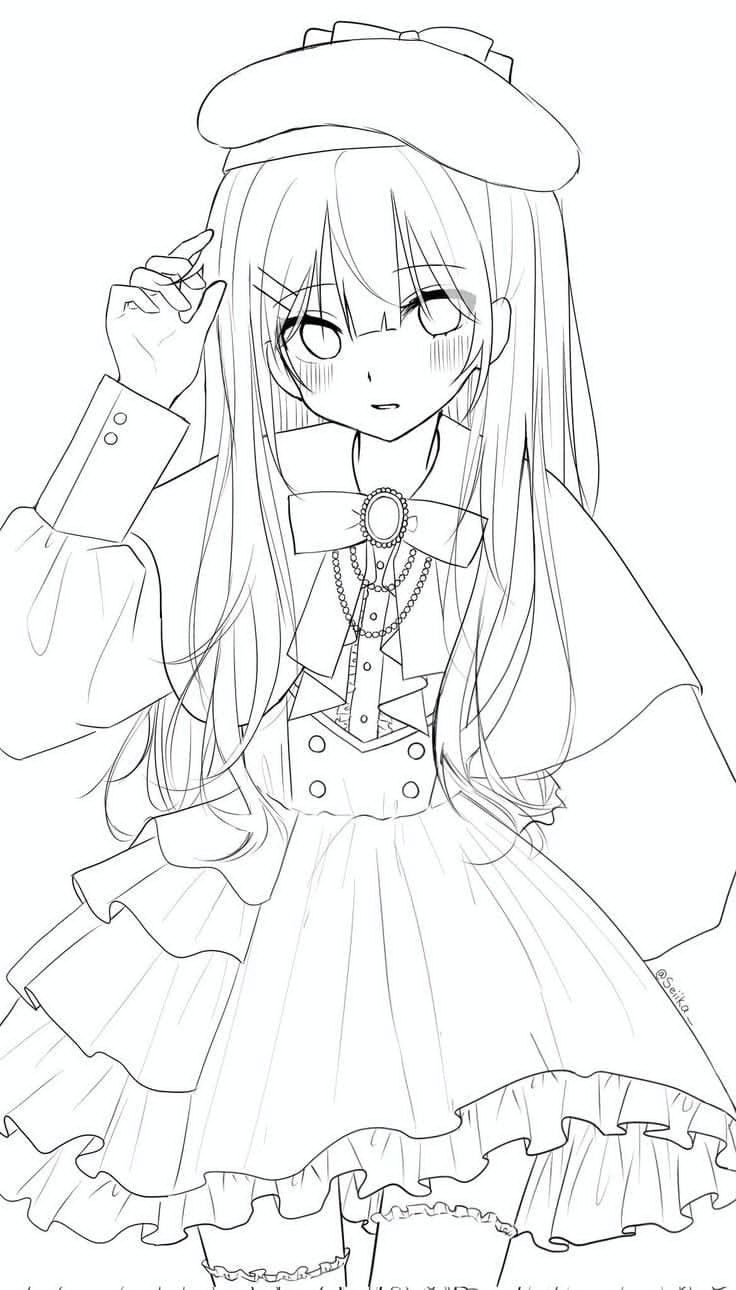 Tranh Vẽ Anime 18