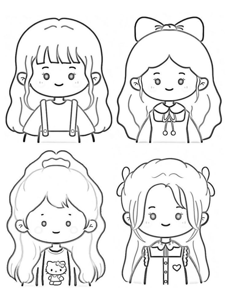 Vẽ Anime Đơn Giản Chibi 1