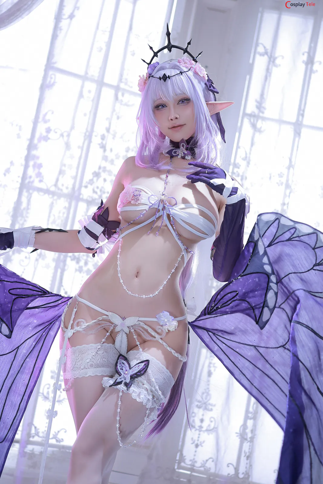 Aqua cosplay Castorice 2