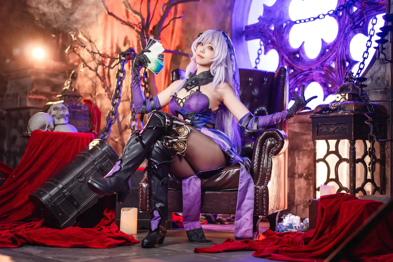 Meeu cosplay Black Swan 1