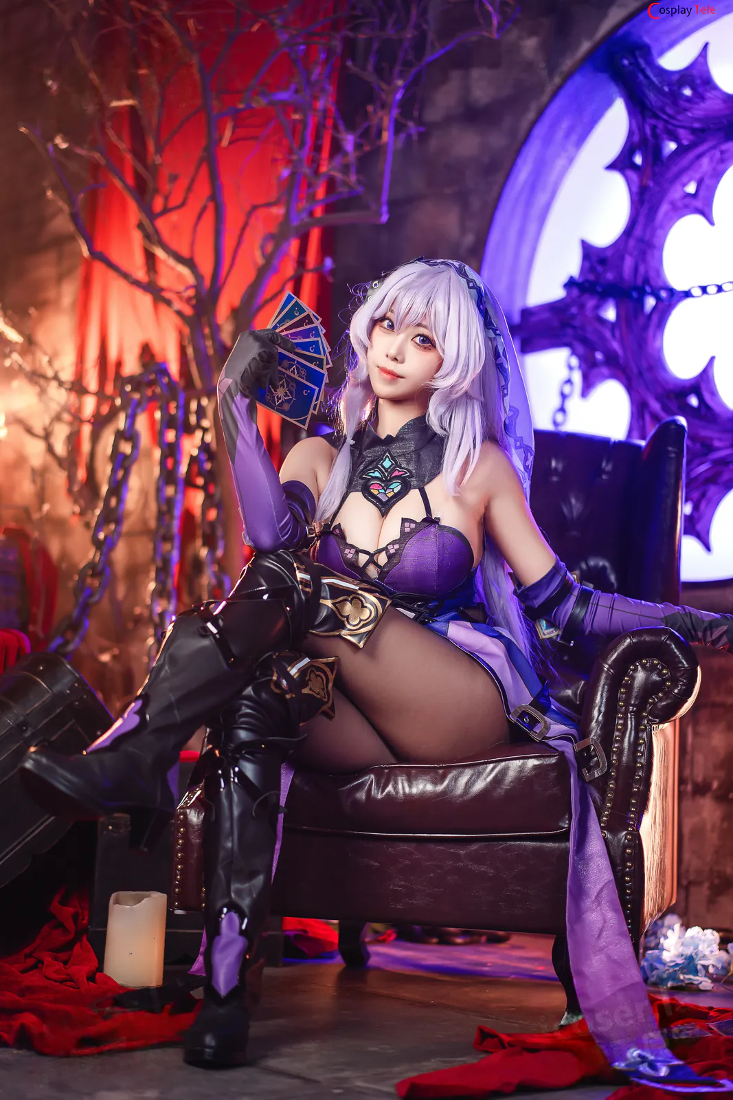 Meeu cosplay Black Swan 4