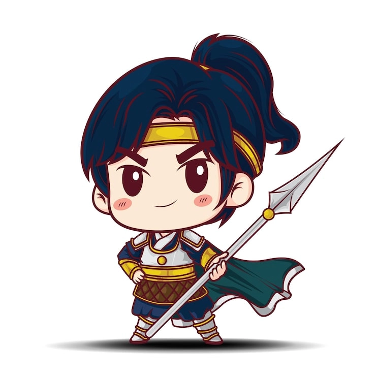 ảnh chibi samurai 5