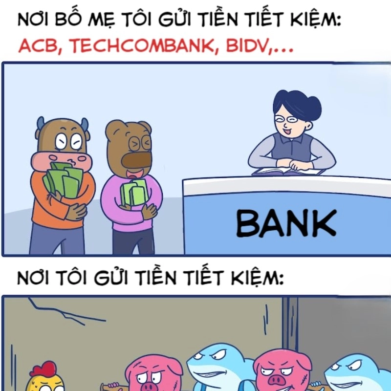 Meme tiền 1