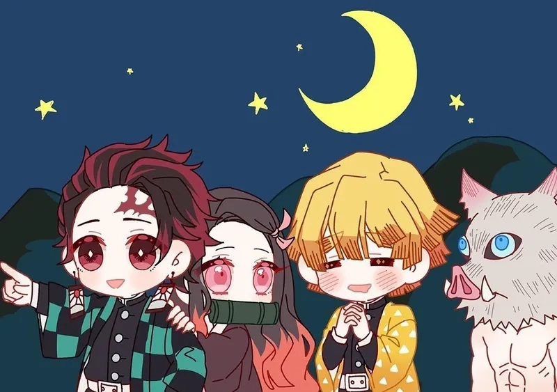 ảnh Tanjiro chibi 16