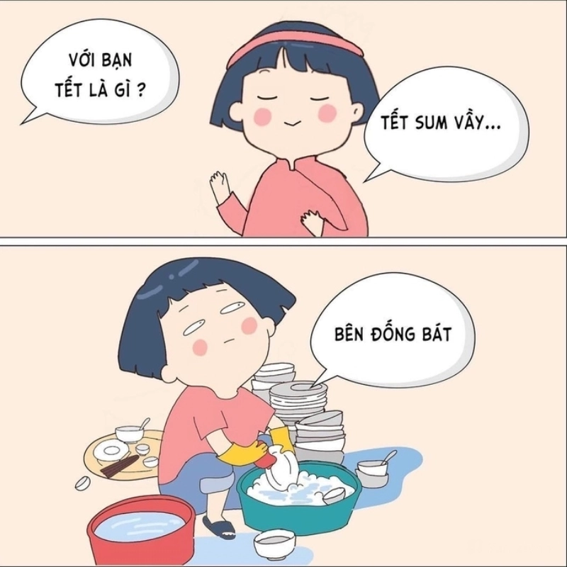 ảnh meme Tết 16