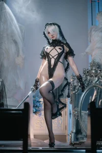 Chiêm ngưỡng 119+ Tuyệt Tác AxunkaOri Cosplay 2B Black Bride Đẹp Mê Mẩn