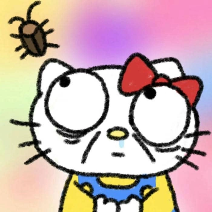 Ảnh meme Hello Kitty 2