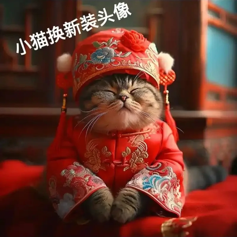 meme mèo Tết 25