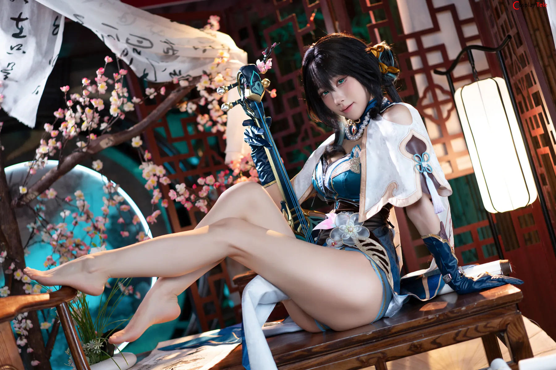 Aqua cosplay Ruan Mei 11