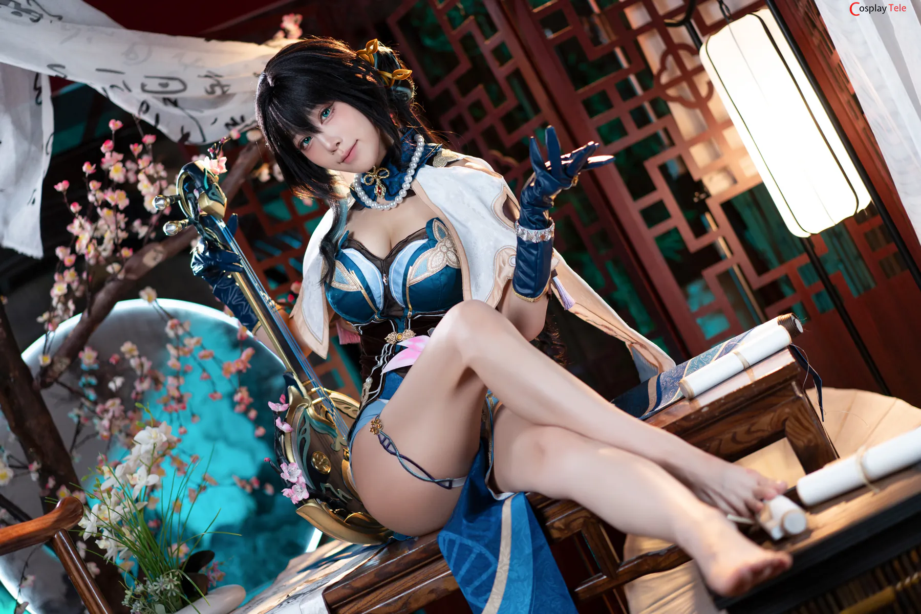 Aqua cosplay Ruan Mei 8